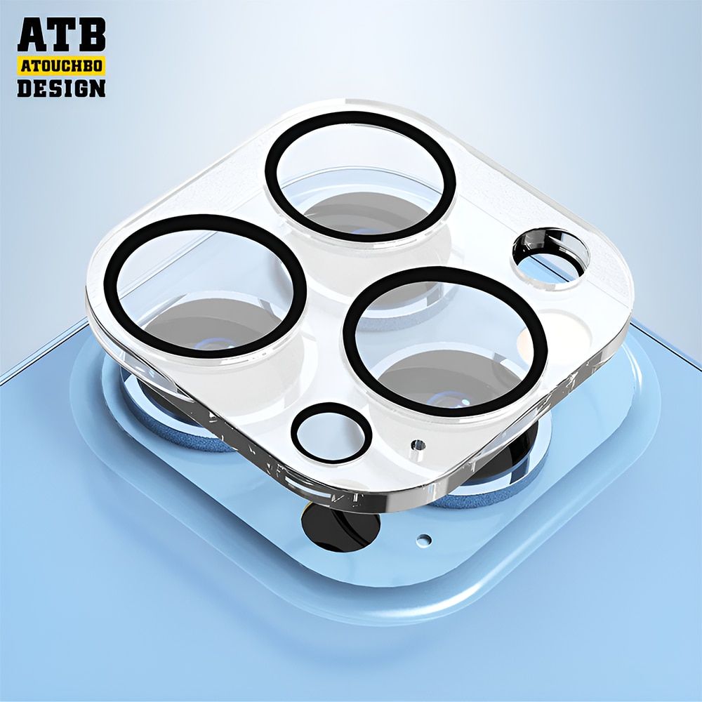 Kit 6 in 1 ATB pentru iPhone 13 Pro, husa TPU antisoc, folie privacy si inel magnetic 5
