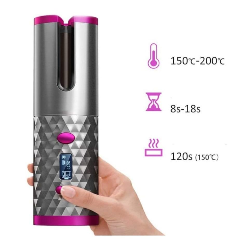 Ondulator de păr automat portabil Curly-PRO 2