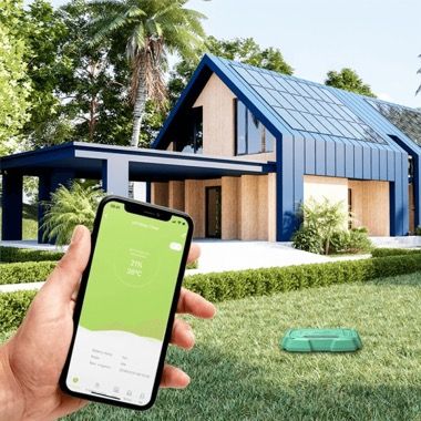 Senzor de sol pentru umiditate si temperatura RainPoint, conexiune WIFI, gri 6