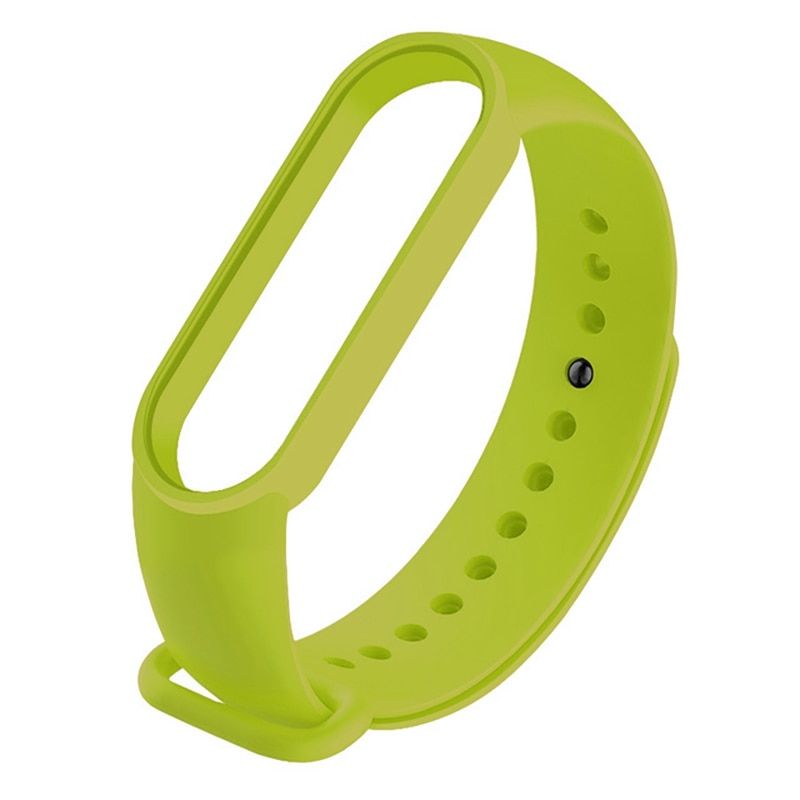 Set 2 curele silicon pentru Xiaomi Mi Band 5 si Mi Band 6, culoare foto-sensibila, transparent si transparent-mov 3