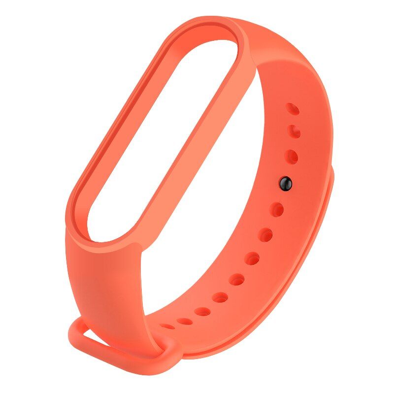 Set 2 curele silicon pentru Xiaomi Mi Band 5 si Mi Band 6, culoare foto-sensibila, transparent si transparent-mov 4