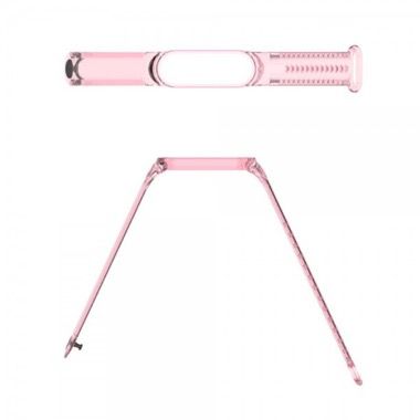 Set 2 curele silicon pentru Xiaomi Mi Band 7, culoare foto-sensibila, transparent si transparent-roz 6