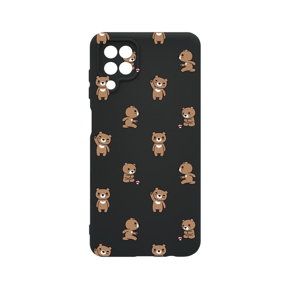 Set 2 in 1 pentru Samsung Galaxy M12, husa antisoc cu inel si folie sticla, albastru inchis