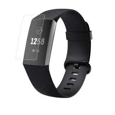 Set 3 folii de protectie hidrogel pentru Fitbit Charge 4, Charge 3 si Charge 3E, transparente 1
