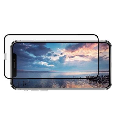 Set 3 in 1 husa antisoc cu inel, folie sticla ceramica si protectie camera pentru iPhone 11, albastru inchis 6
