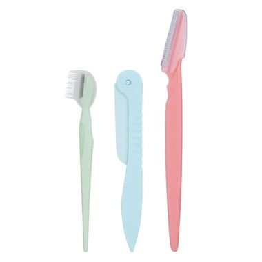 Set 3 lame trimmer Ducare pentru sprancene, mustata si par facial