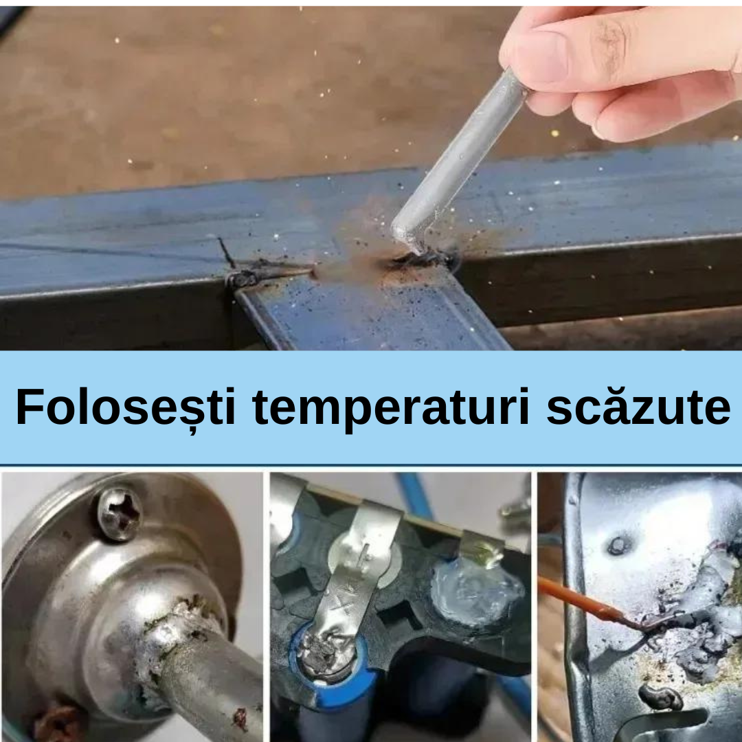 Set 3 Tije Universale de Sudură cu Flux de Temperatură Scăzută 2