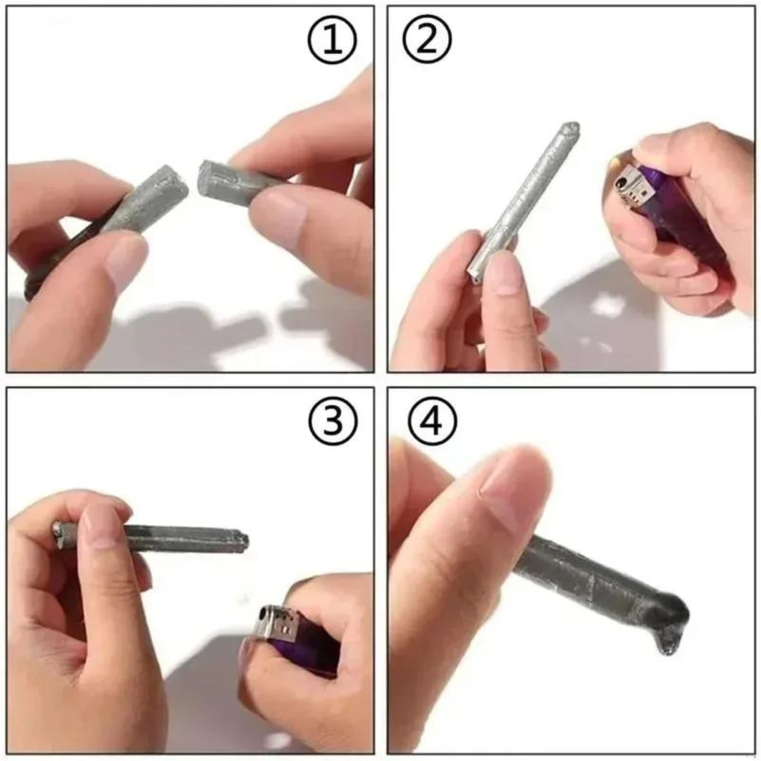 Set 3 Tije Universale de Sudură cu Flux de Temperatură Scăzută 3