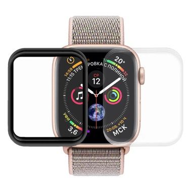 Set 5 folii de protectie pentru Apple Watch 41 mm, hidrogel si 3D fibra de sticla 2