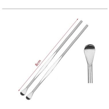 Set 7 instrumente inox pentru igiena urechilor, cu periuta si cutie 4