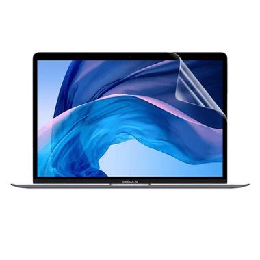 Set protectie 2 in 1 pentru MacBook Air 13.3 inch A1932, carcasa si folie ecran, model marmura rose gold 3