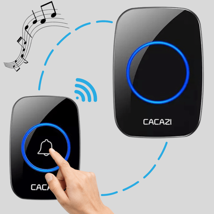 Sonerie fără fir Wireless Techstar, 300m | 60 Melodii