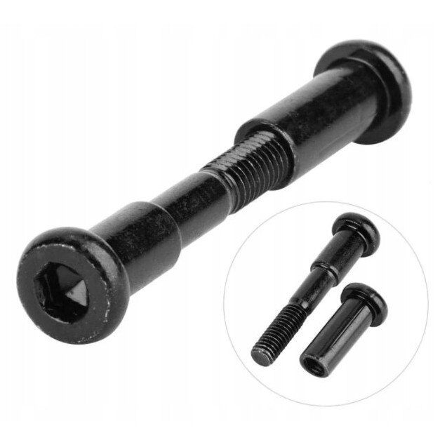 Tub de plastic pentru surub sistem de pliere trotineta Kugoo S1, S2, S3, alb 3