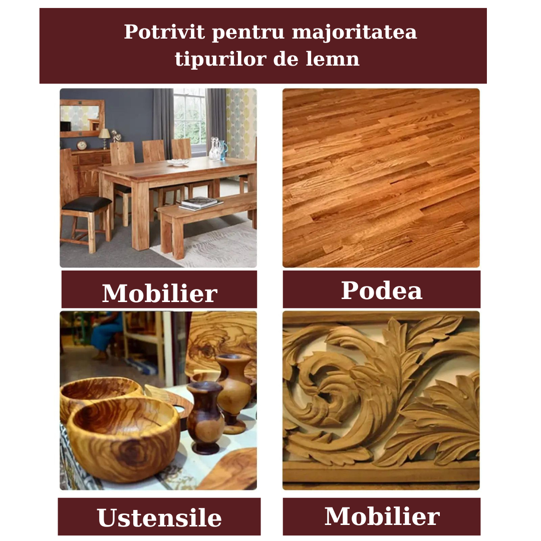 Ulei Ceară pentru Protecția și Întreținerea Mobilierului din Lemn 2