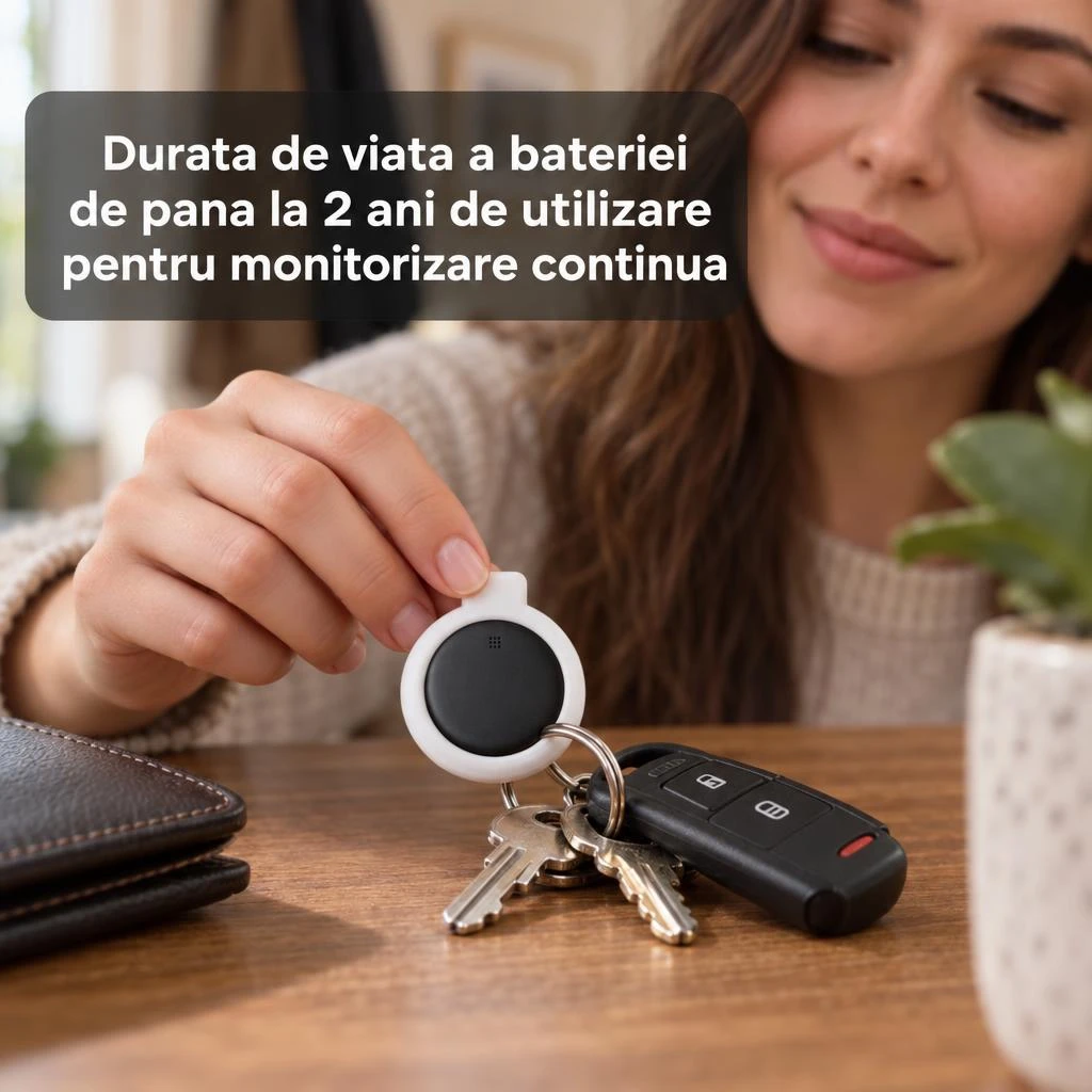 Durata de viata a bateriei de pana la 2 ani de utilizare pentru monitorizare continua.