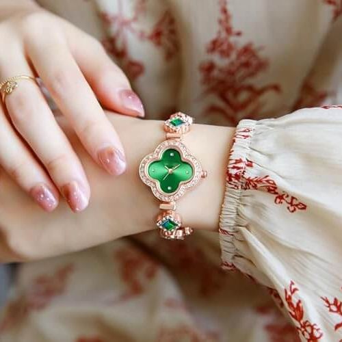 Material Ceas Emerald Norocos