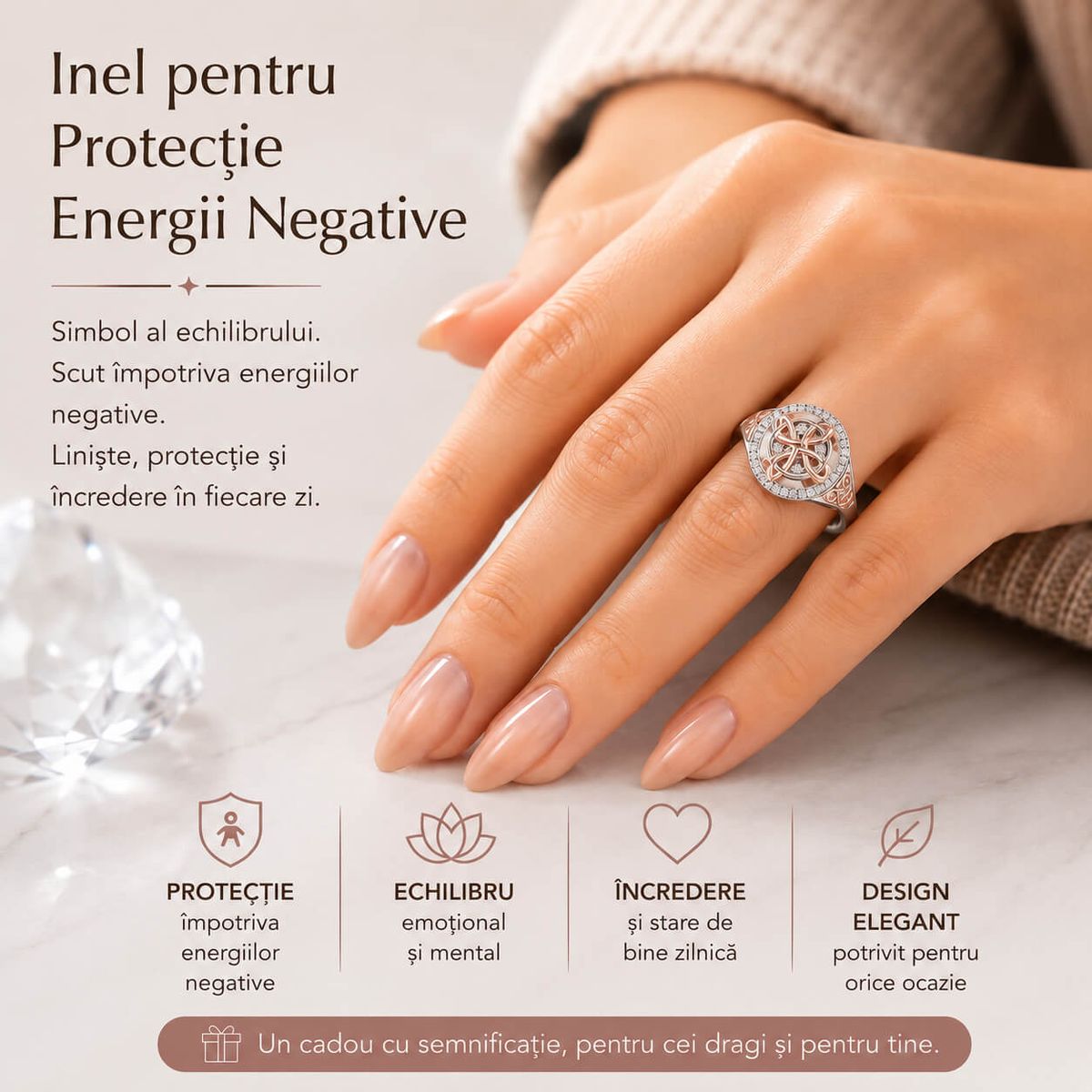 Inel pentru Protectie Energii Negative 5