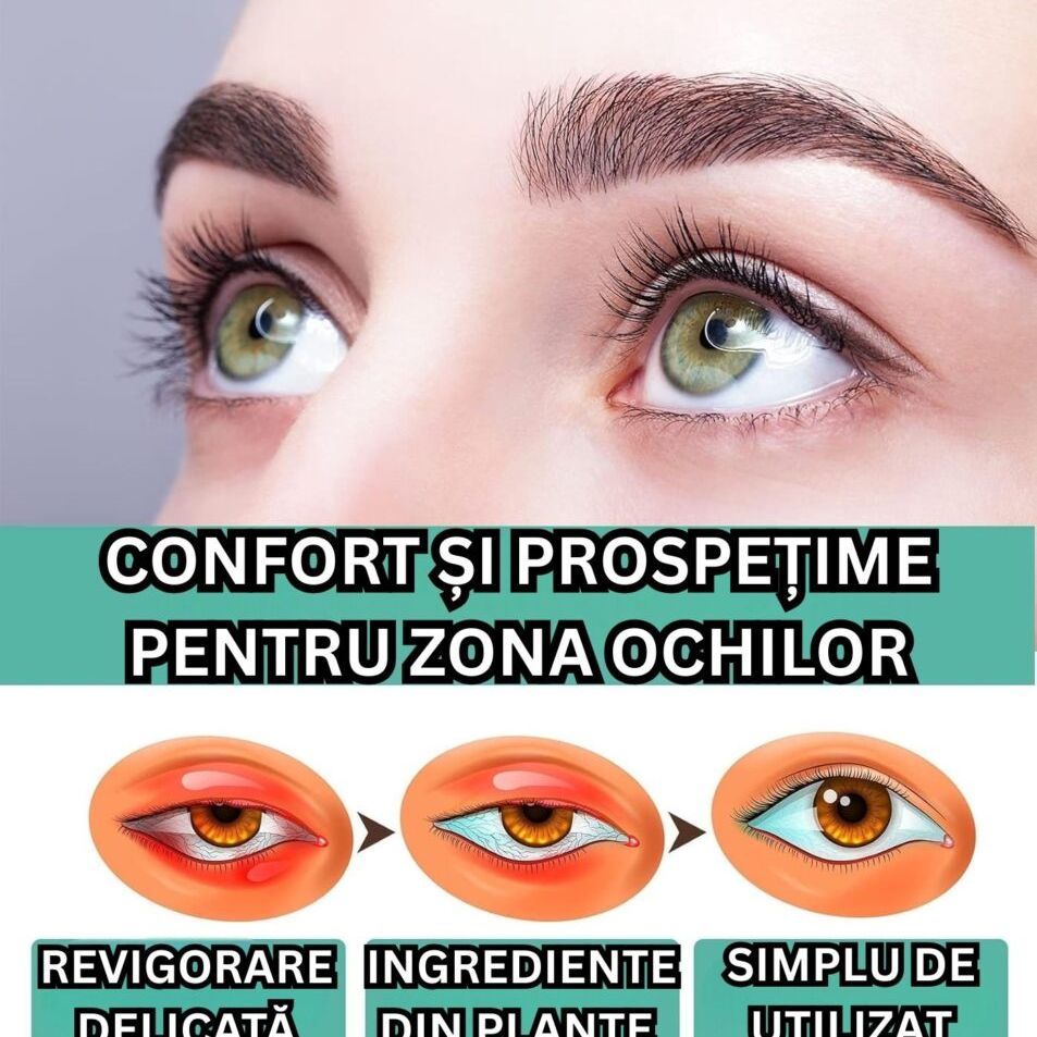confort si prospetime pentru zona ochilor