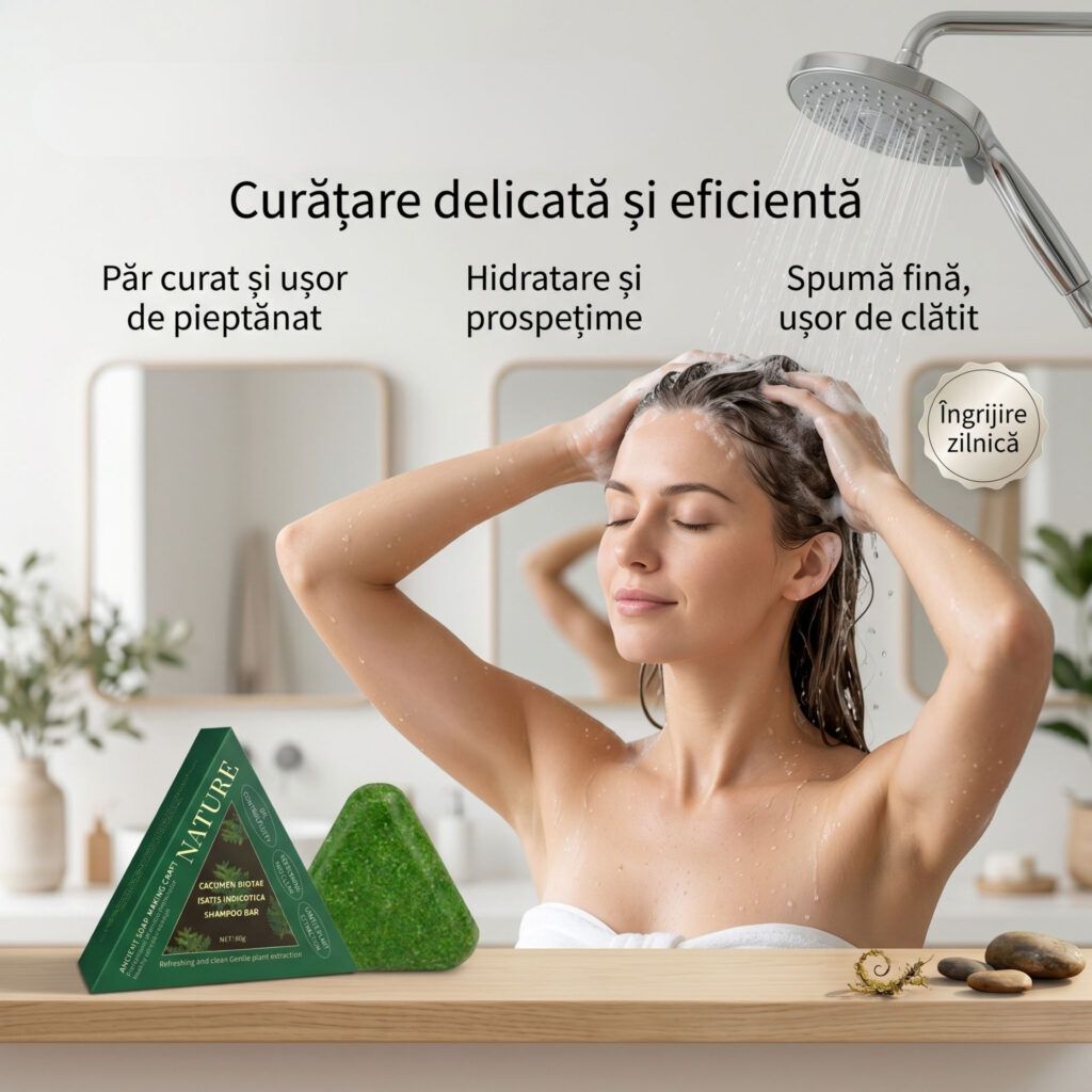Sampon Solid cu Extract de Arborele Vietii pentru Par Puternic si Sanatos 3
