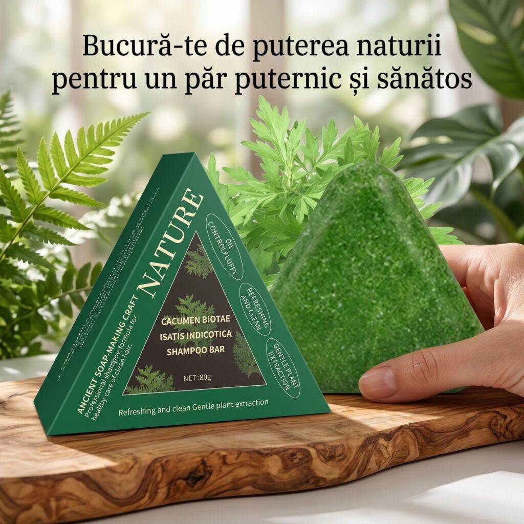 Sampon Solid cu Extract de Arborele Vietii pentru Par Puternic si Sanatos