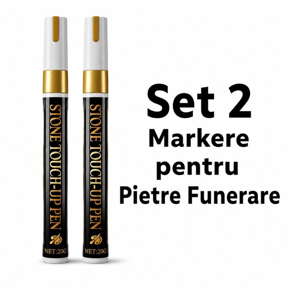 Set 2 Markere pentru Pietre Funerare