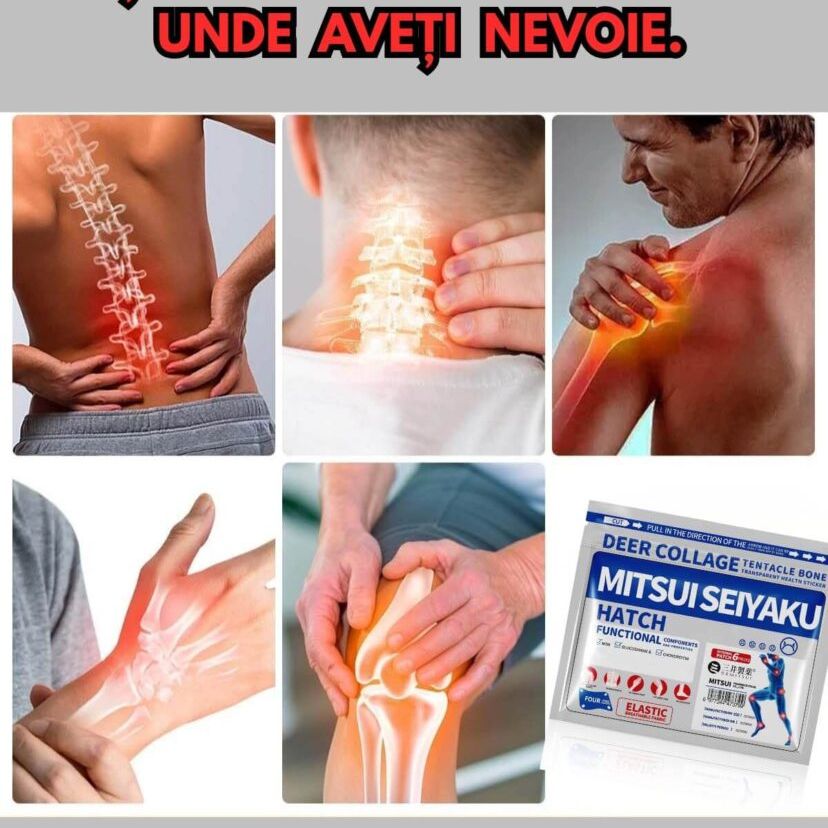 Set 6 Plasturi Incalzitori pentru Muschi si Articulatii 5