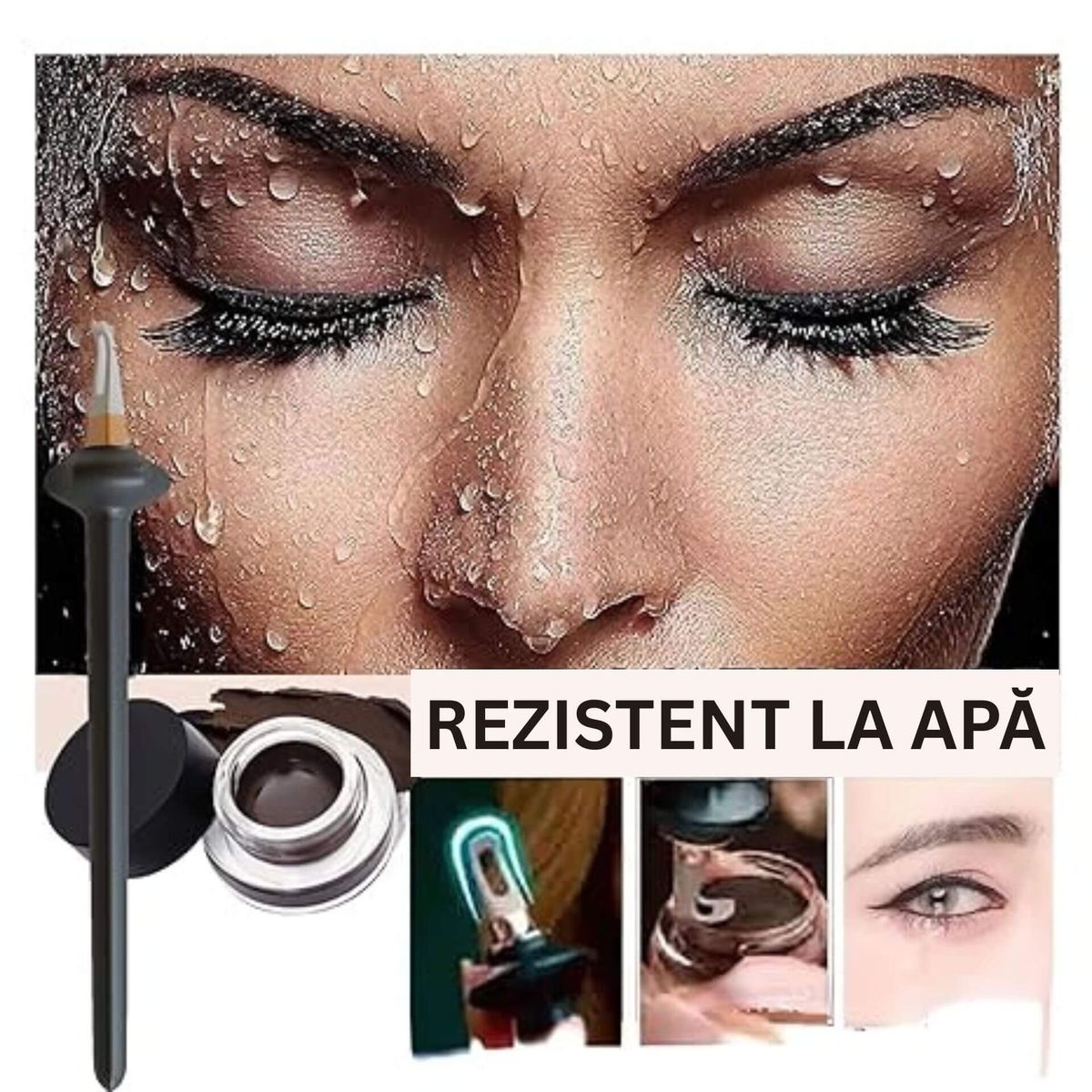 Aplicator Eyeliner cu Tus pentru Ochi 5