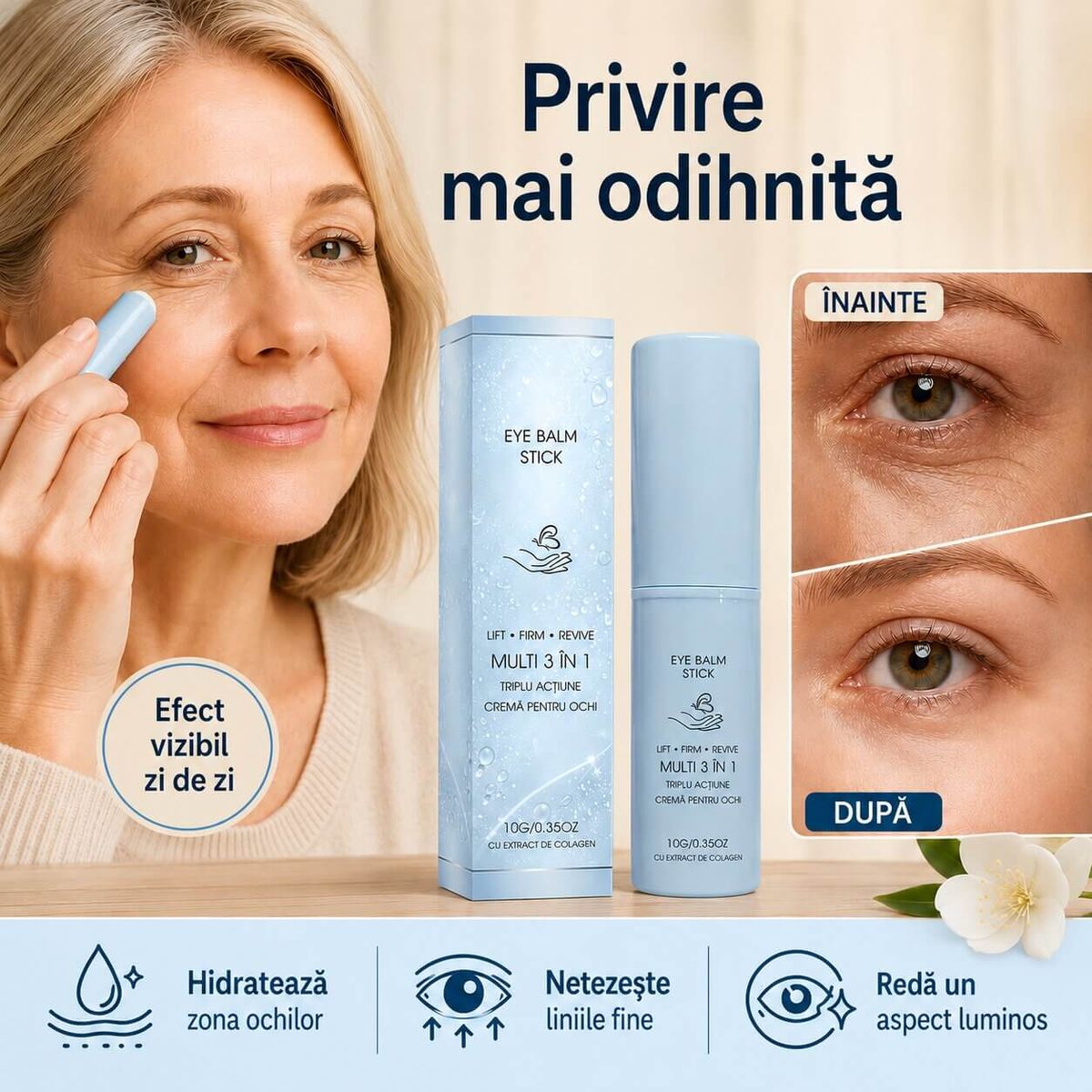 Balsam pentru Lifting si Dezumflarea Zonei Ochilor 2