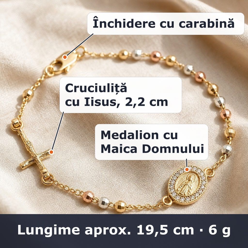 Bratara Sfintita cu Sfanta Maria si Iisus Hristos 2