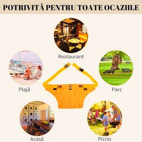 Centura de Siguranță Scaun pentru Bebe 4