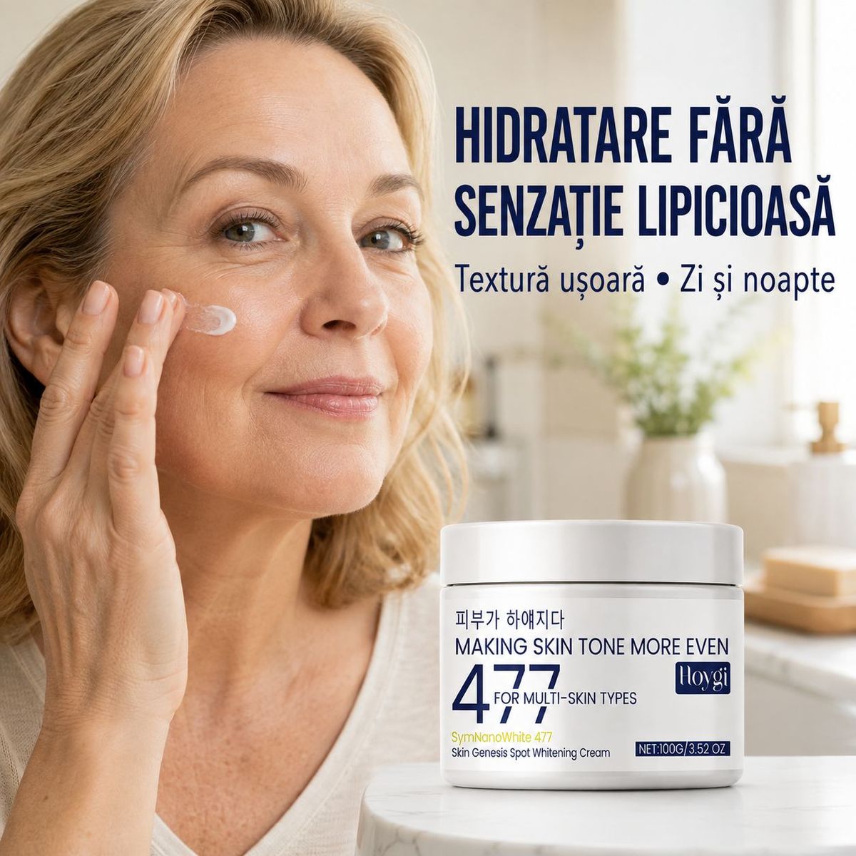 Crema Anti Aging pentru Ten Luminos si Netezirea Liniilor Fine 3