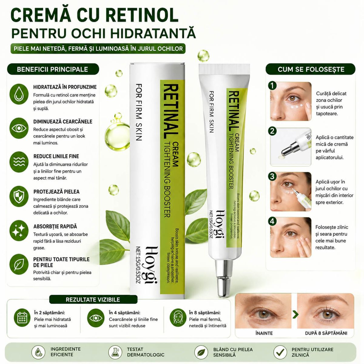 Crema Cu Retinol Pentru Ochi Hidratanta 5