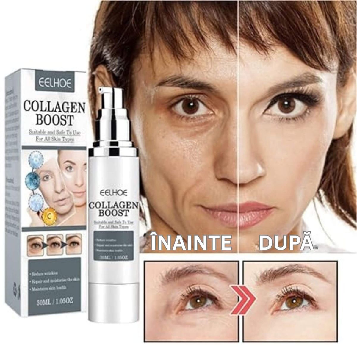 Crema de Fata Anti-Rid cu Colagen 3