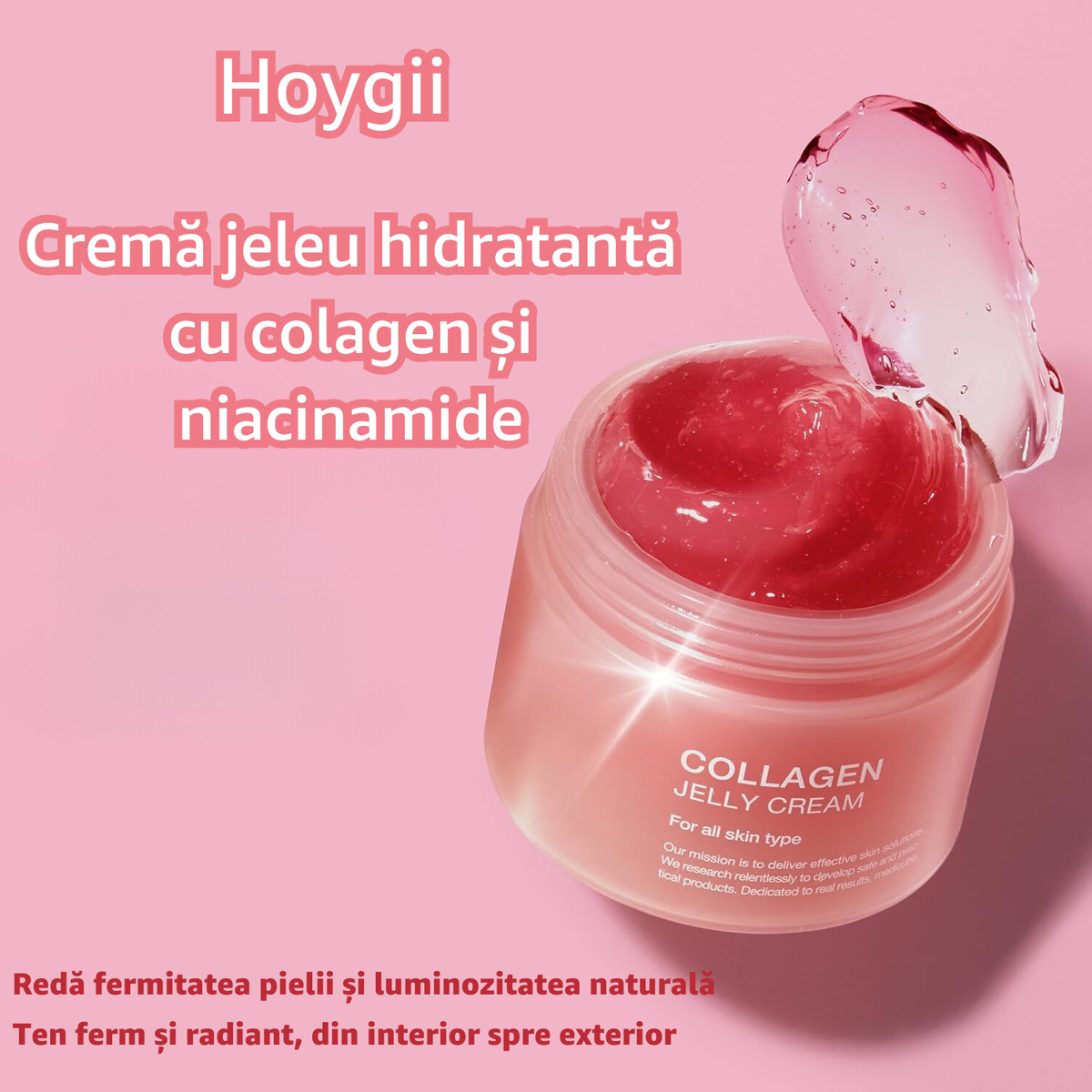 Crema Jeleu Hidratanta cu Colagen si Niacinamide 3