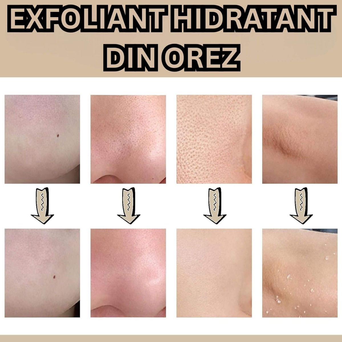 EXFOLIERE GENTILĂ ȘI EFICIENTĂ