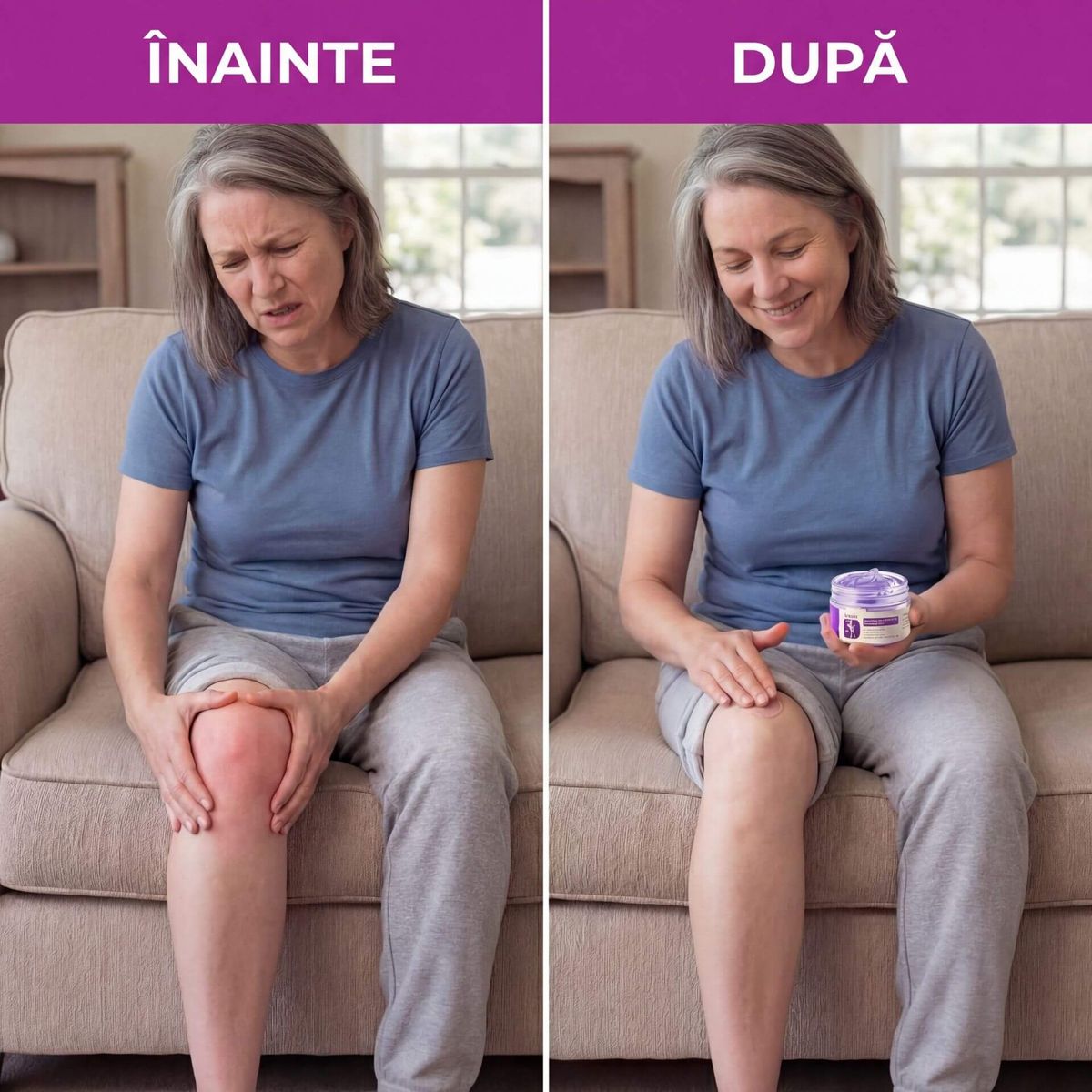 Gel Calmant pentru Genunchi, Spate, Maini 3