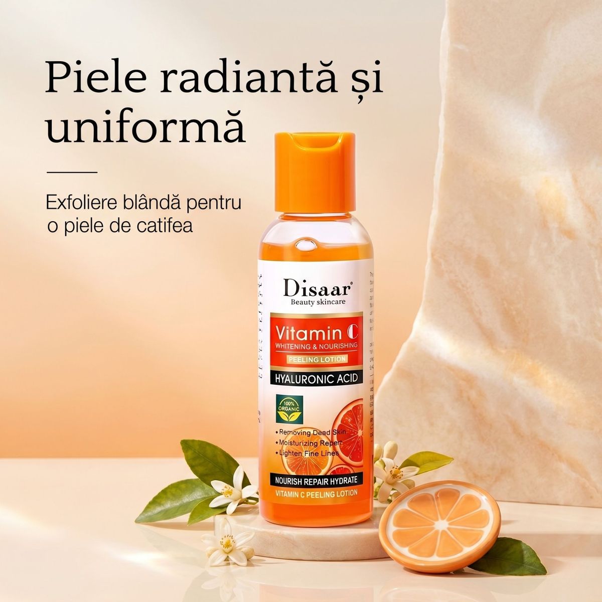 Lotiune Exfolianta pentru Corp cu Vitamina C si Extract de Portocala 2
