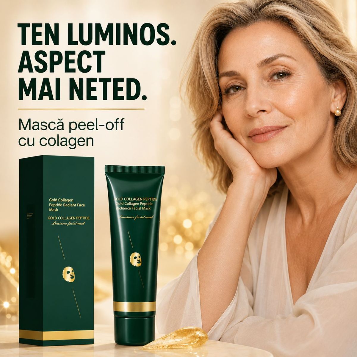 Masca Rejuvenanta cu Colagen pentru Ten Luminos 2