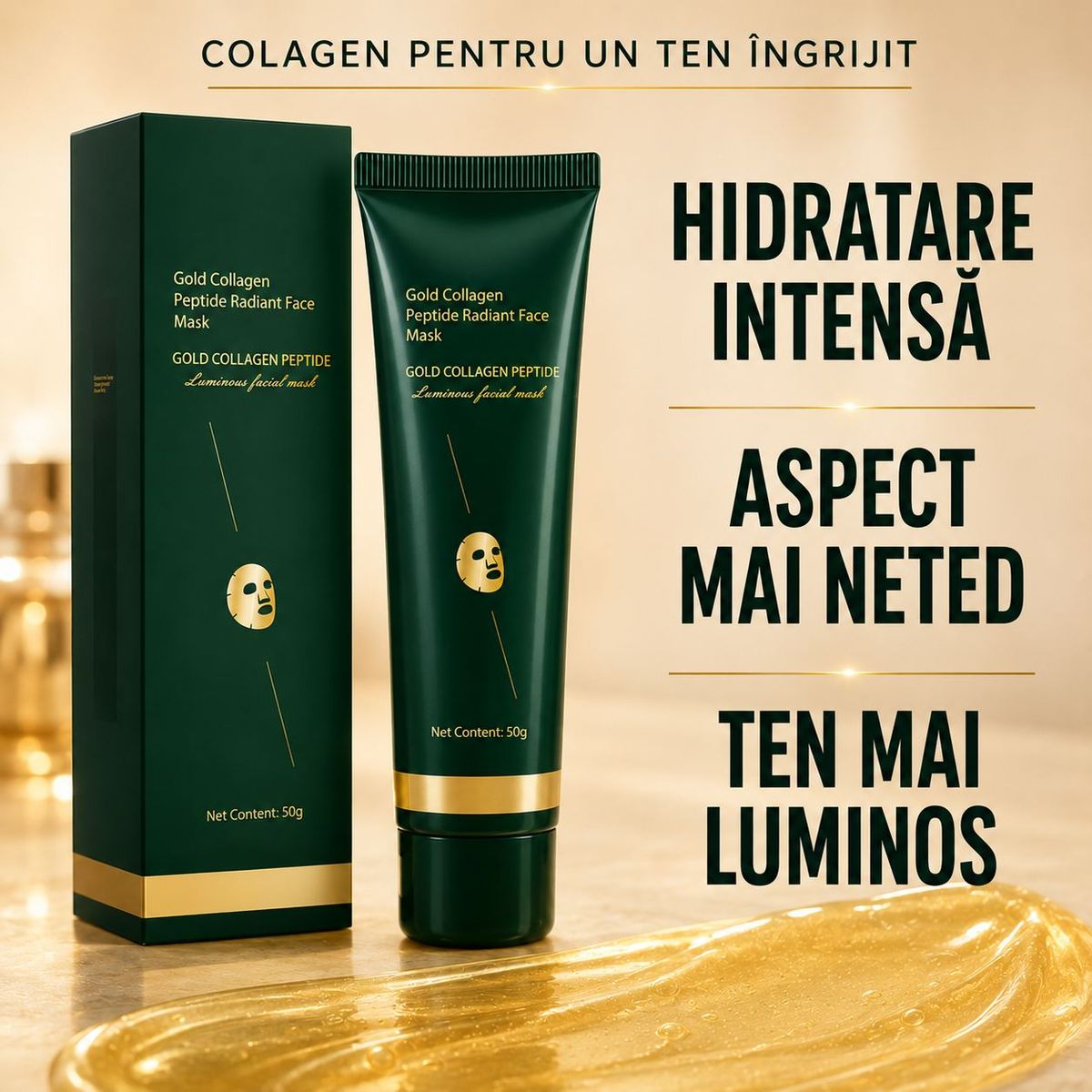 Masca Rejuvenanta cu Colagen pentru Ten Luminos 5