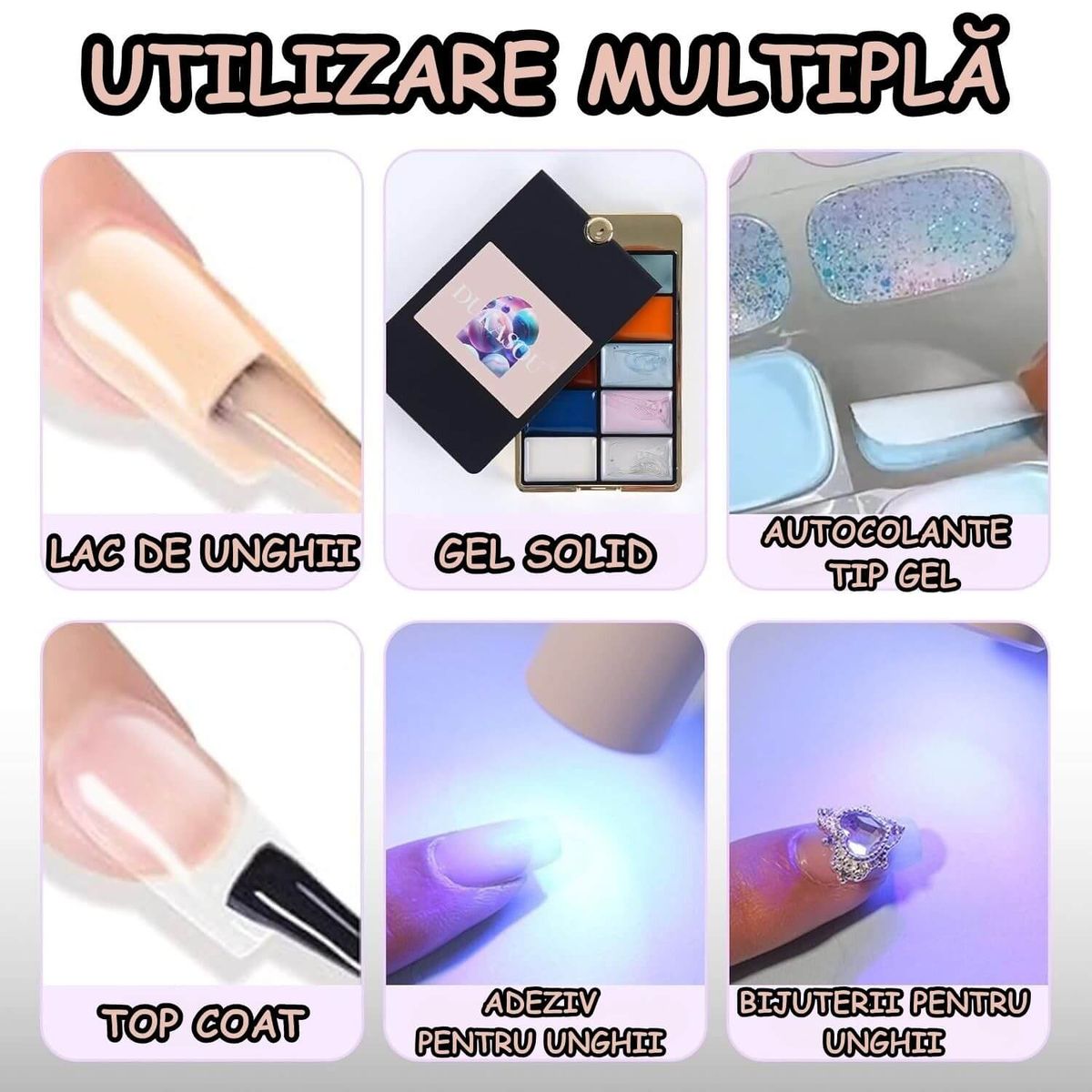 Mini Lampa UV pentru Manichiura Rapida 3