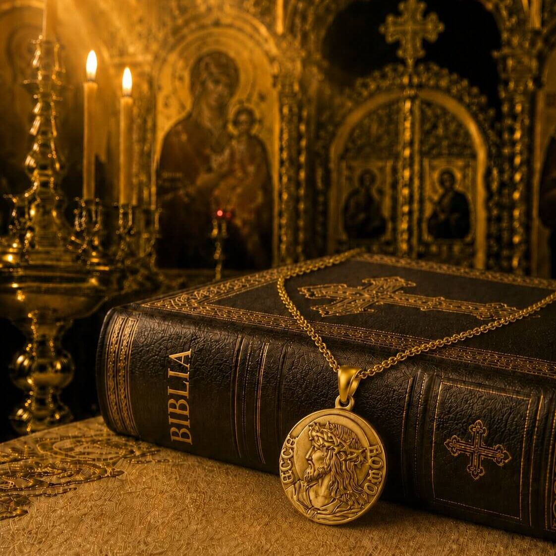 Pandativ Sfintit cu Iisus Hristos din Aur 2
