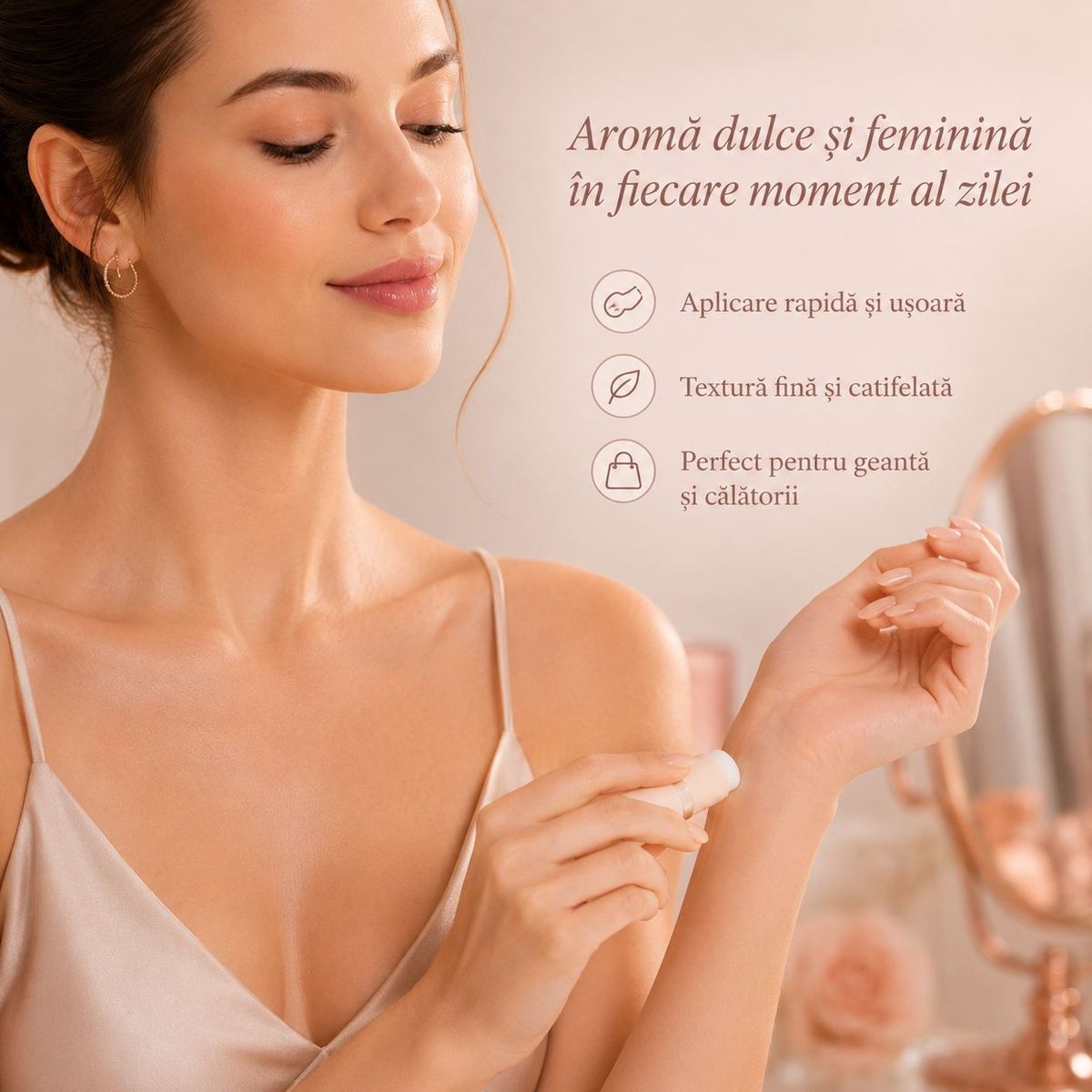 AROMĂ DELICATĂ ȘI PERSISTENTĂ