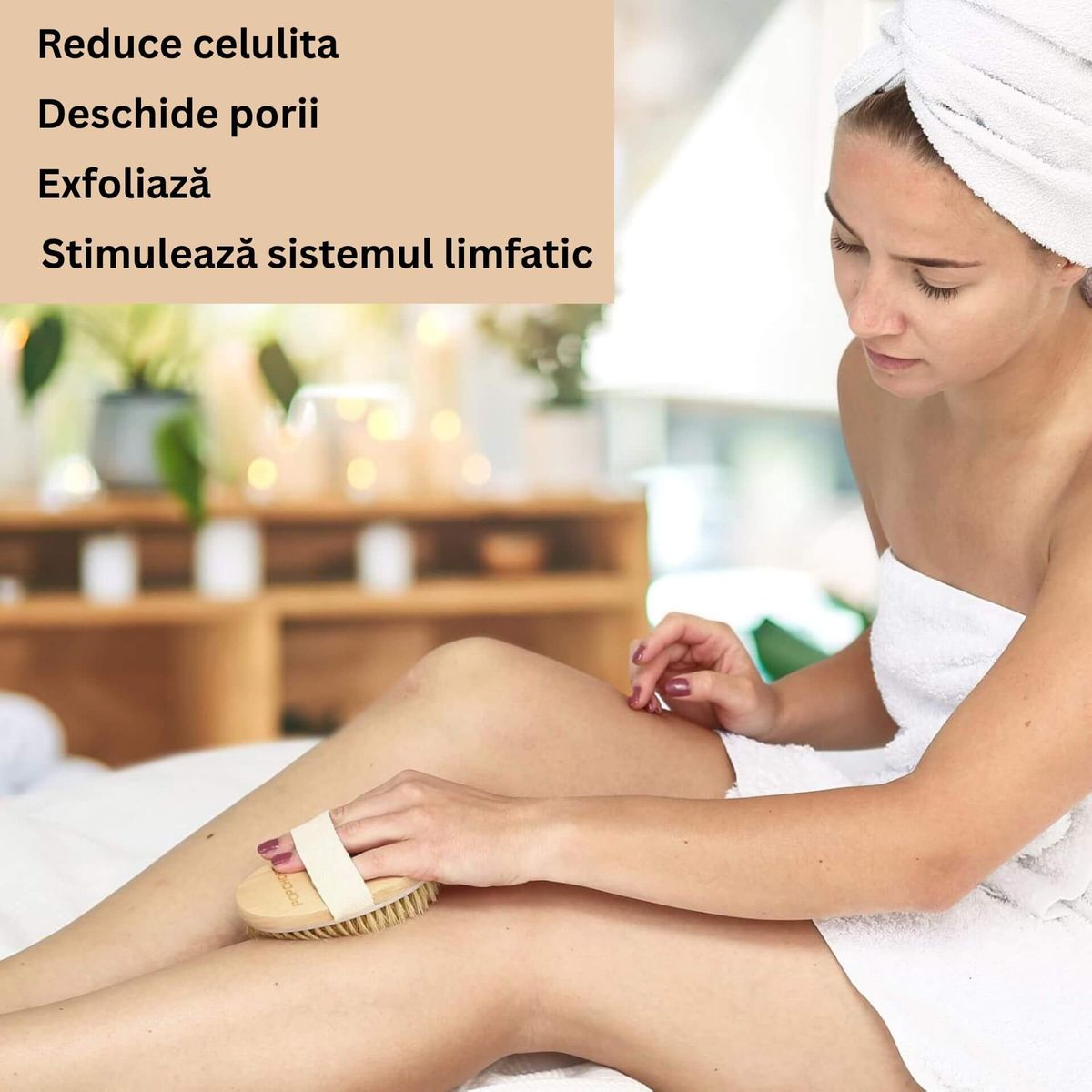 Perie de Masaj pentru Drenaj Limfatic 5