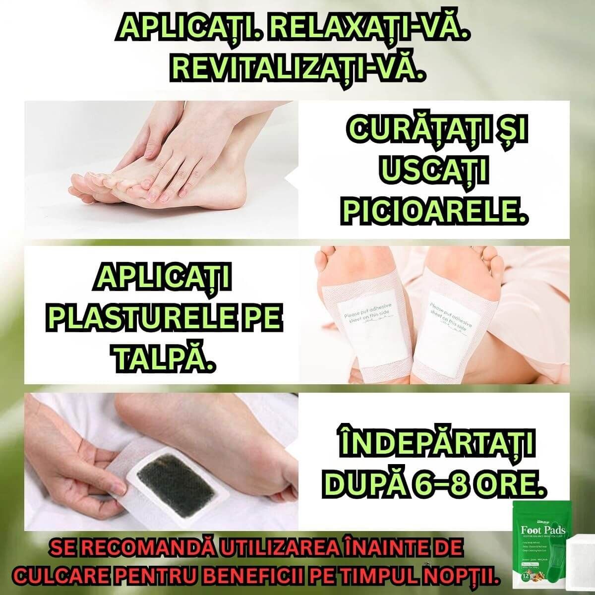 Plasturi Curcuma pentru Detoxifiere 5