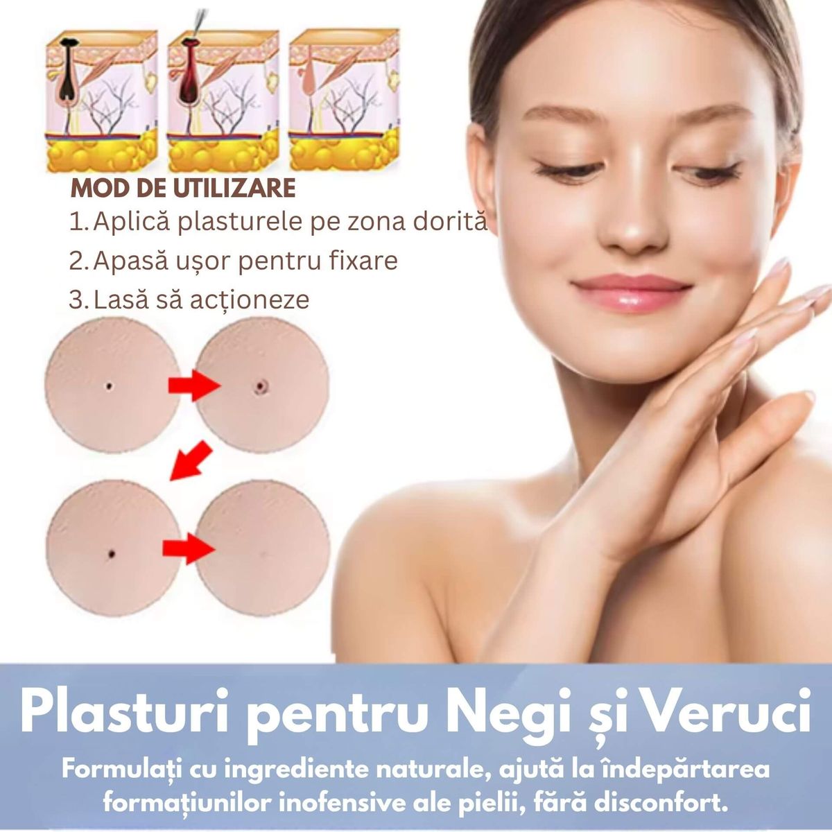 Plasturi Inovativi pentru Eliminare Negi si Veruci 5