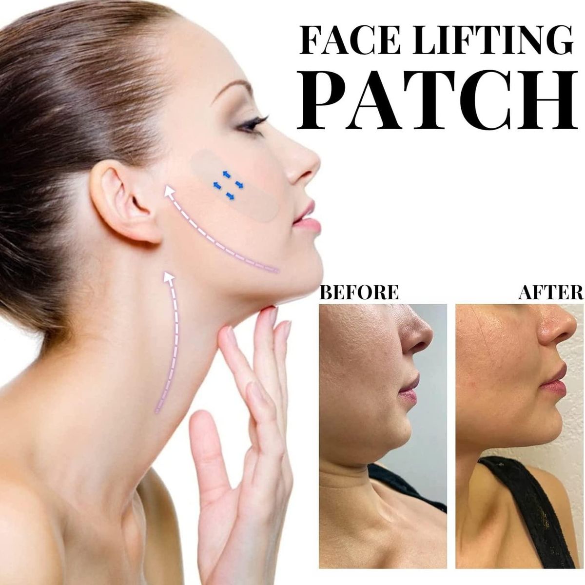Set Plasturi Invizibili pentru Lifting Facial 3