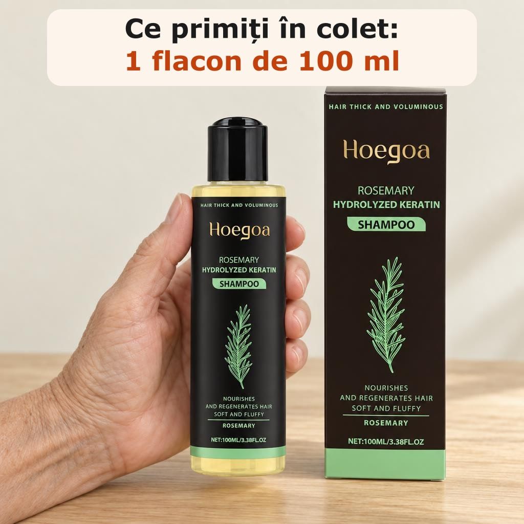 Sampon cu Keratina si Rozmarin pentru Par Fragil 3