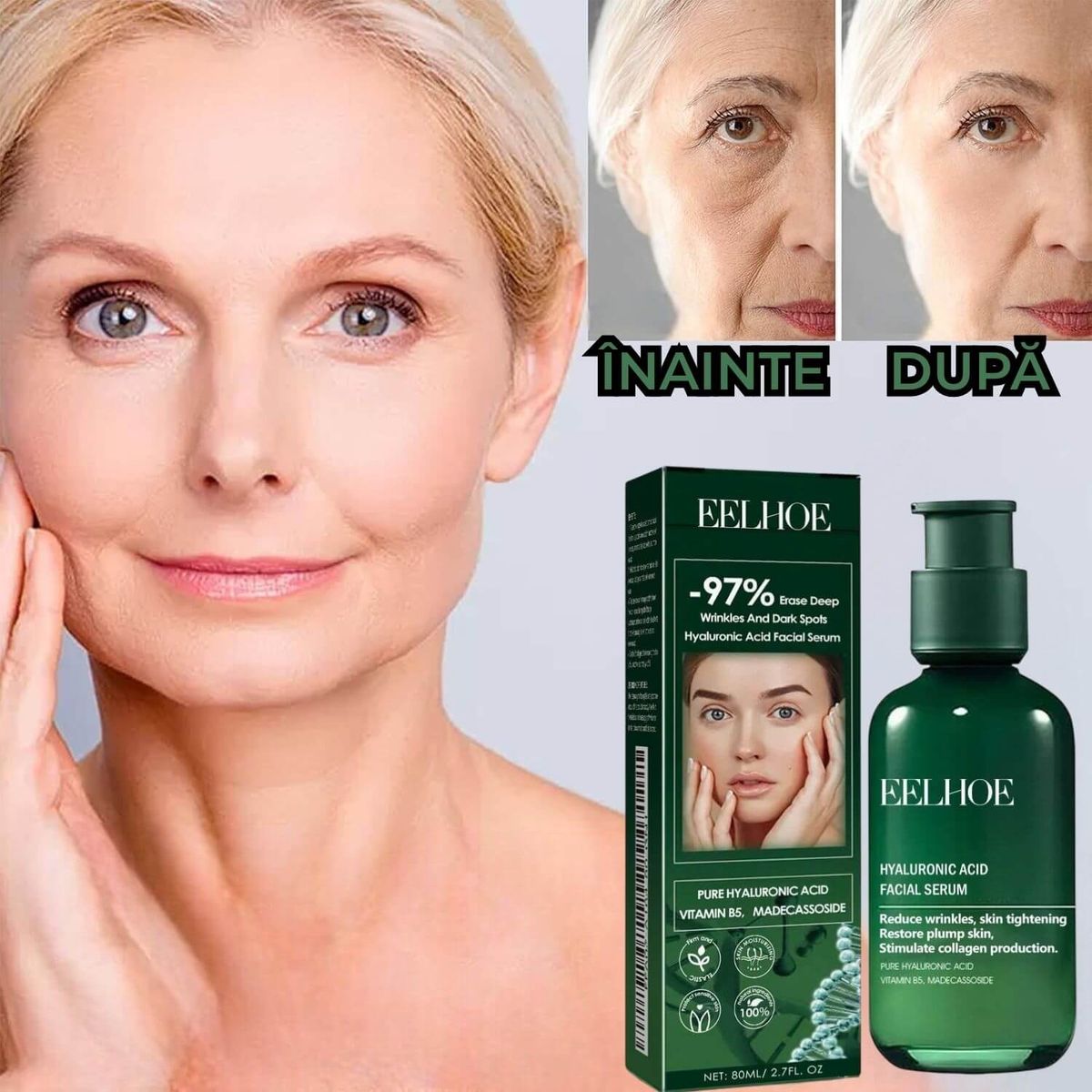 Ser cu Acid Hialuronic cu Efect de Lifting 3