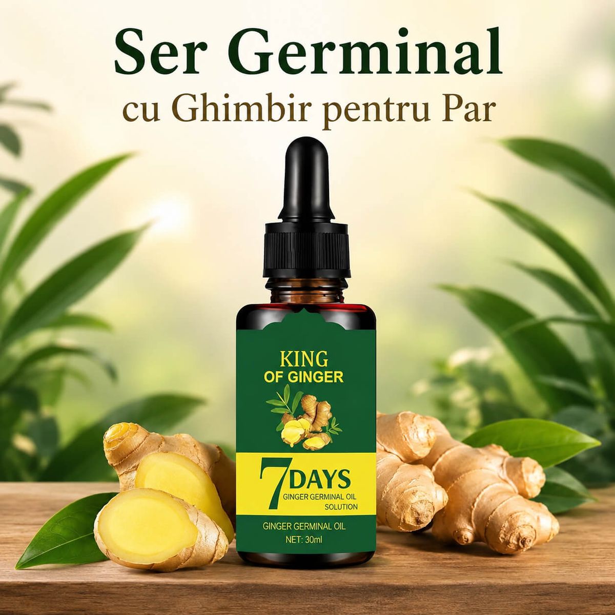 Ser Germinal cu Ghimbir pentru Par 2