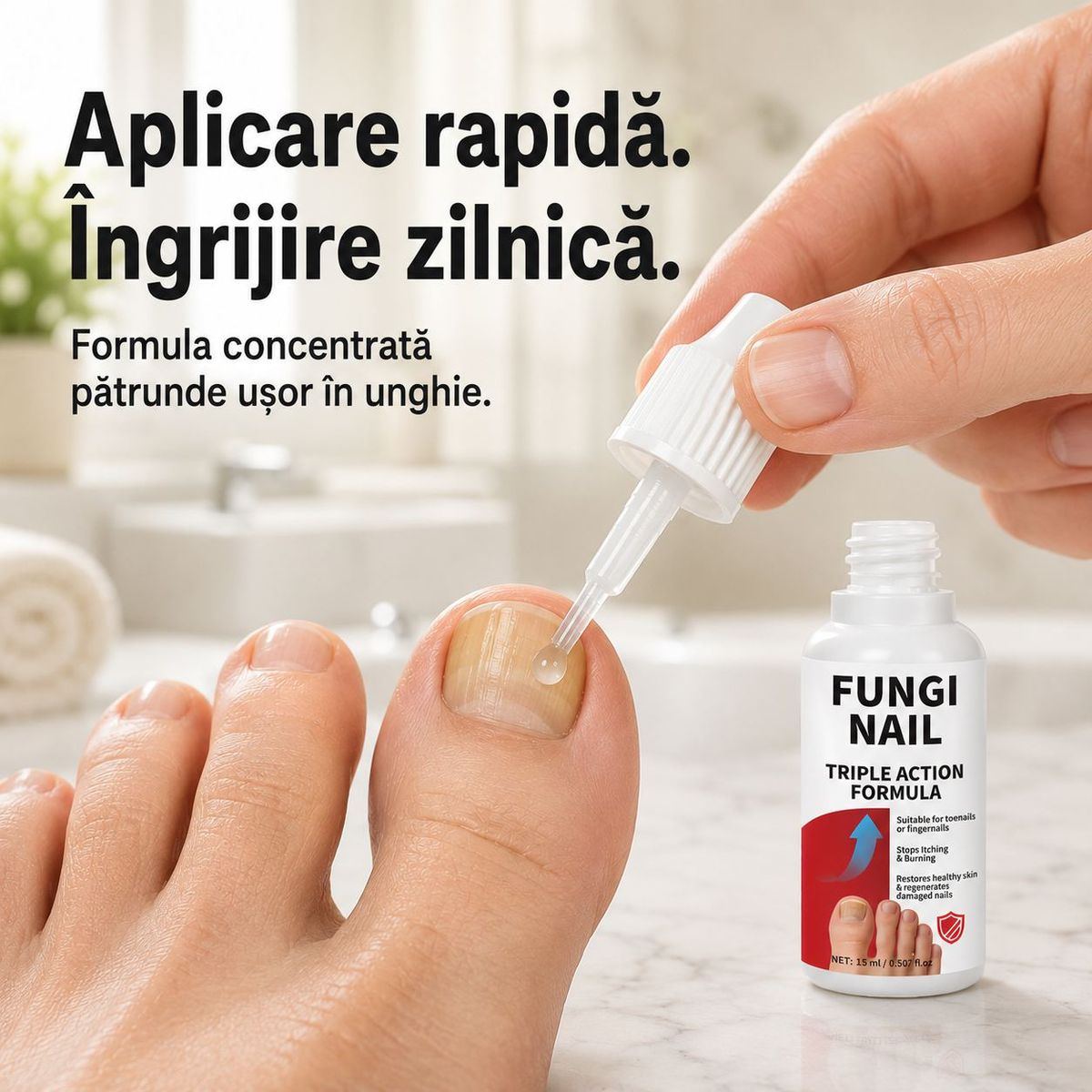ÎMBUNĂTĂȚEȘTE ASPECTUL UNGHIILOR
